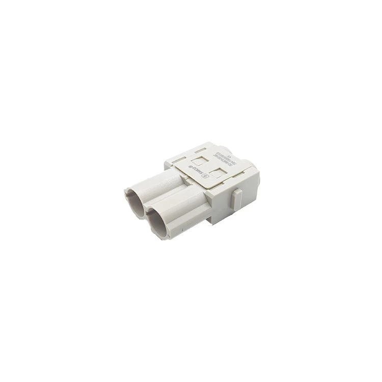 موصلات HDC Modular 2 Pin 70A شديدة التحمل من نوع الضغط HMK70-002-MC
