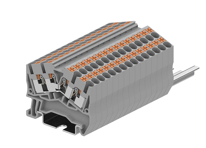 سلك سريع الدفع من SMICO في محطة واسعة Din Rail
