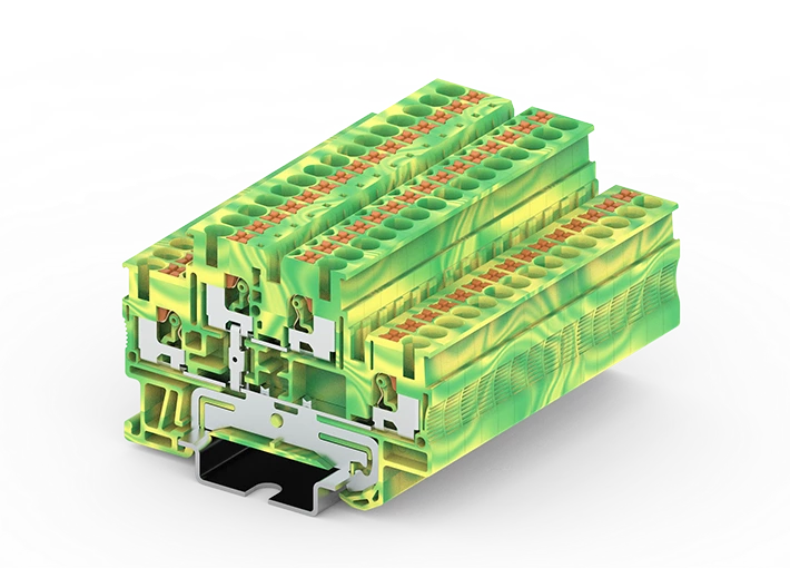 طرف سكة التوجيه الزنبركية PTD4-2-PE