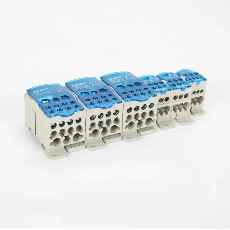صندوق توزيع DIN Rail كتلة طرفية سلسلة UKK