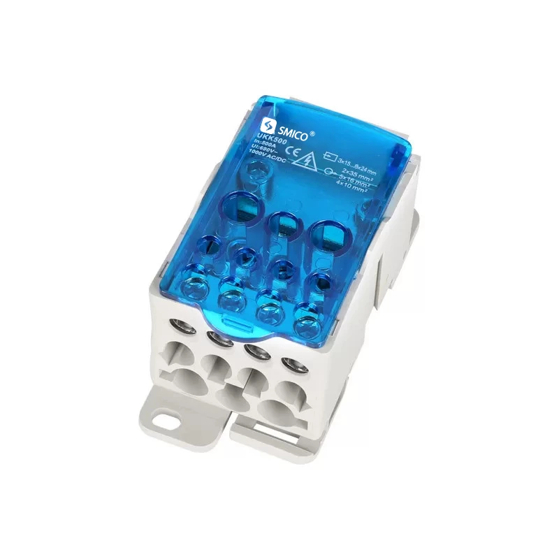صندوق كتلة طرفية لتوزيع الطاقة UKK Din Rail UKK 500A
