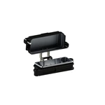 غلاف موصل HPR عالي التحمل مع غطاء معدني IP68 HP16B/H-MCV-ST-2H للبيئات الخارجية القاسية 09400160317