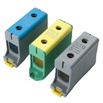 SOT5-150 توزيع الطاقة الكبيرة الكهربائية من الألومنيوم DIN Rail Busbar توصيلات لولبية كتل طرفية 150 مم 2