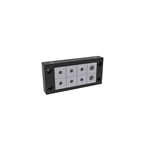 نظام دخول الكابلات IP54 فئة اللهب UL94-V0 ذاتي الإطفاء إطار قابل للفصل KBL 16/8