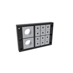 نظام دخول الكابل IP54 فئة اللهب UL94-V0 ذاتي الإطفاء إطار قابل للفصل KBL 24/14-MT